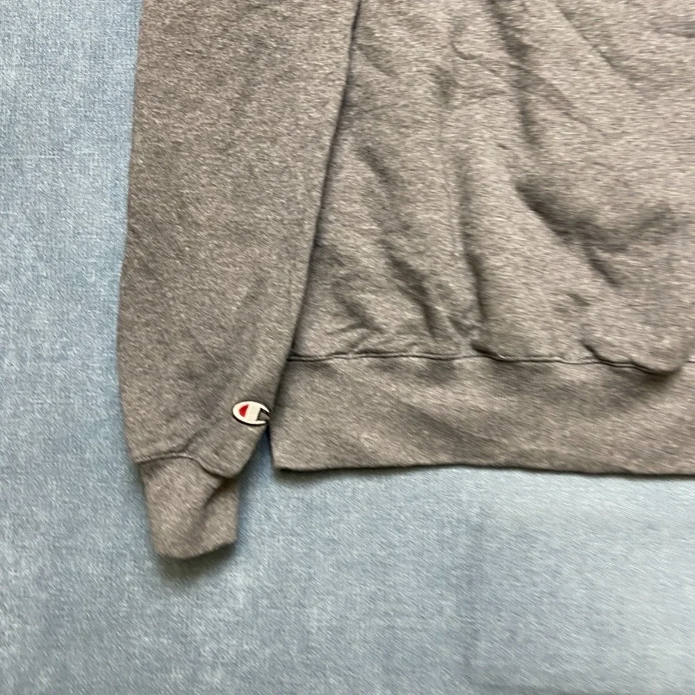 Vintage Champion Eco Authentic Sweatshirt Mens Large Gray Long Sleeve Crew Neck